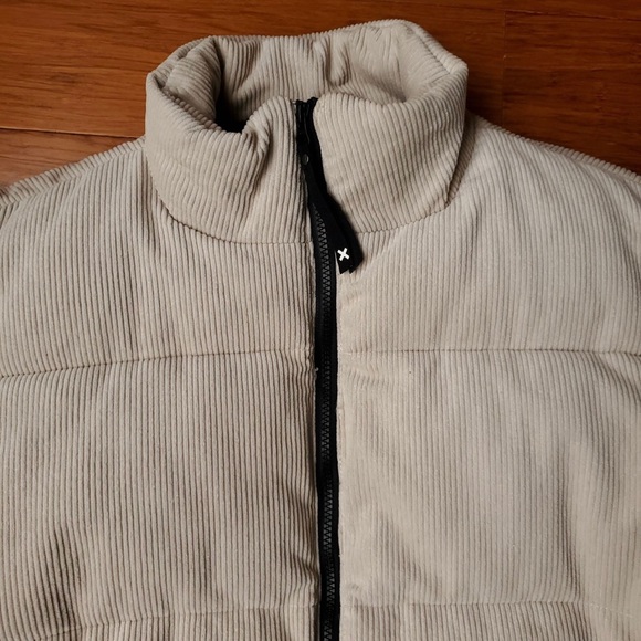 Collusion unisex cord padded puffer jacket - Picture 3 of 6